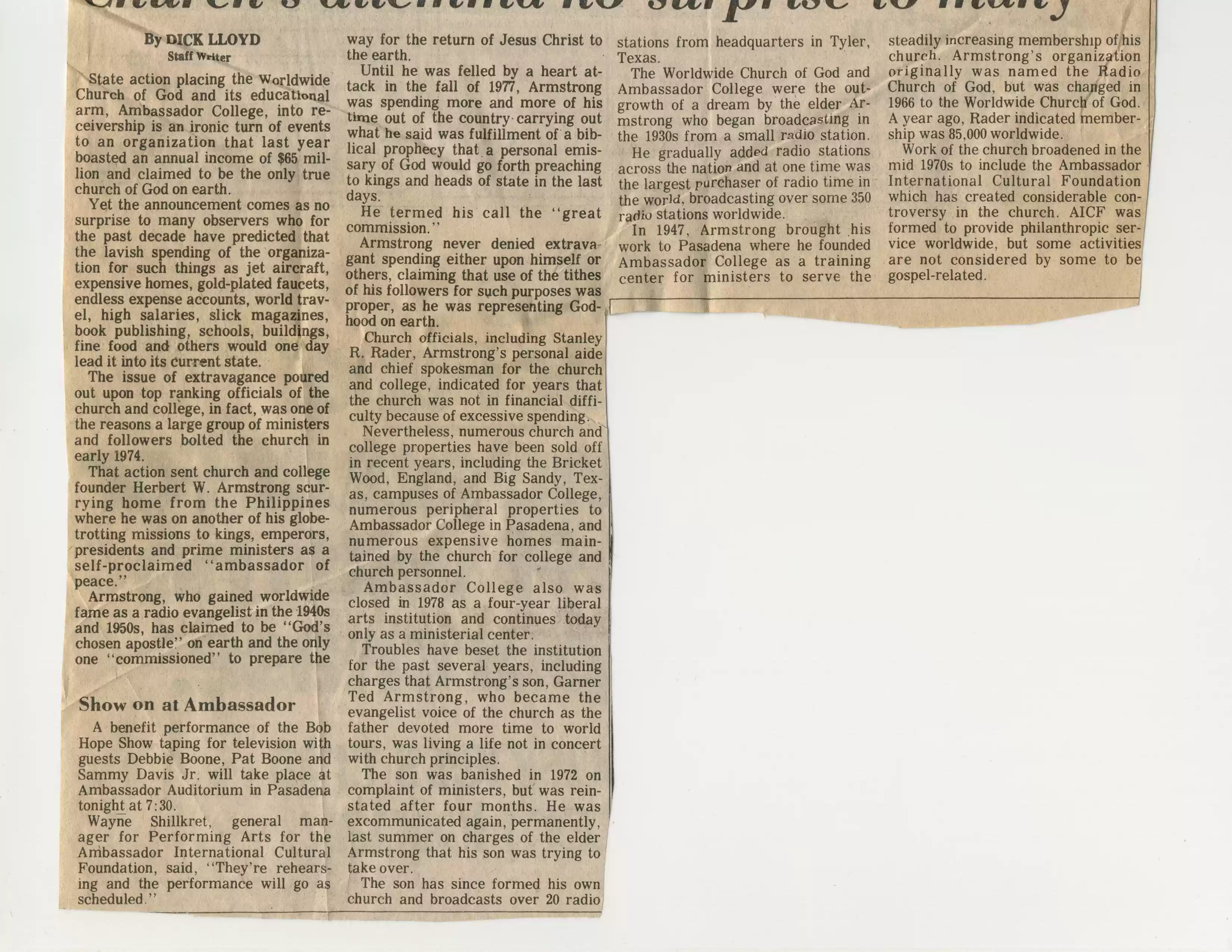 7. Pasadena Star News, 1-4-79